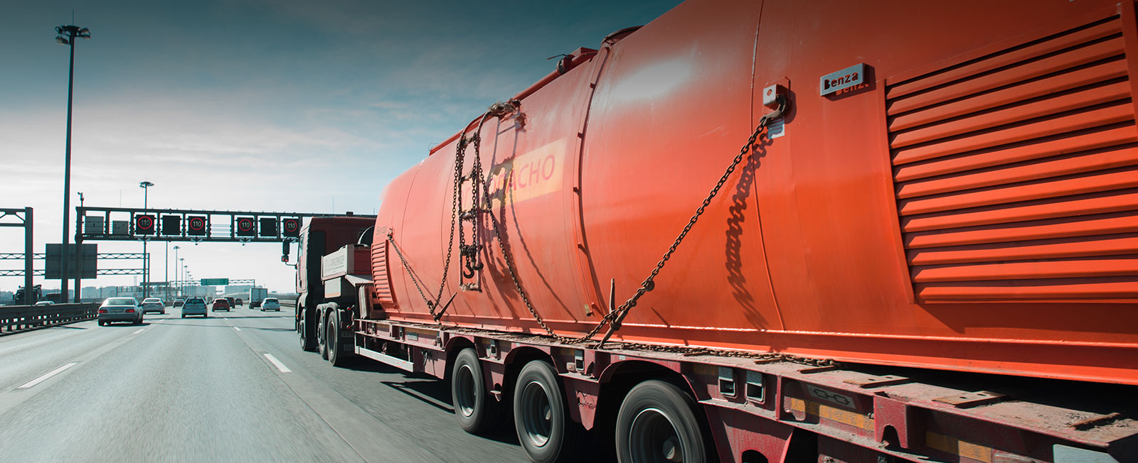 [background image] image of truck depot